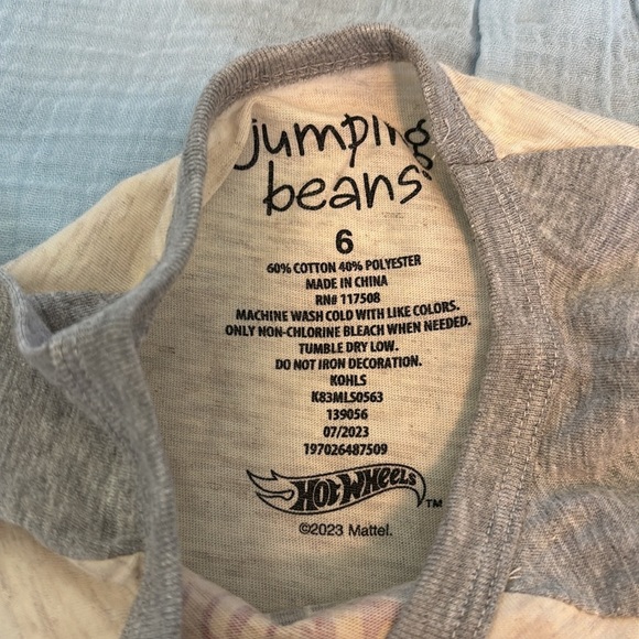 Jumping Beans Hot Wheels High Speed Tee Size 6 - Picture 3 of 4